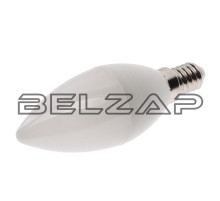 Лампа светодиодная E14 B35 6W (40W) 220V теплый ECO, Б0052383, ЭРА